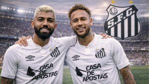 Gabriel Barbosa trở thành đồng đội của Neymar tại Santos theo dạng cho mượn.