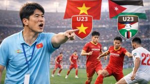 HLV Kim Sang Sik khẳng định U23 Việt Nam sẽ chơi tấn công trước Jordan.